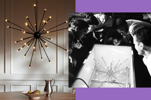 At Salone del Mobile in 2023, Cassina debuted the Galaxy light, a 1949 design by Ray and Charles Eames.