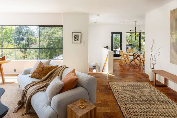 A reverse floorplan means you enter this home on the top floor.