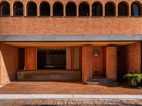 Before Frank Weise redesigned the home, it was built as a carriage house in the 19th century.