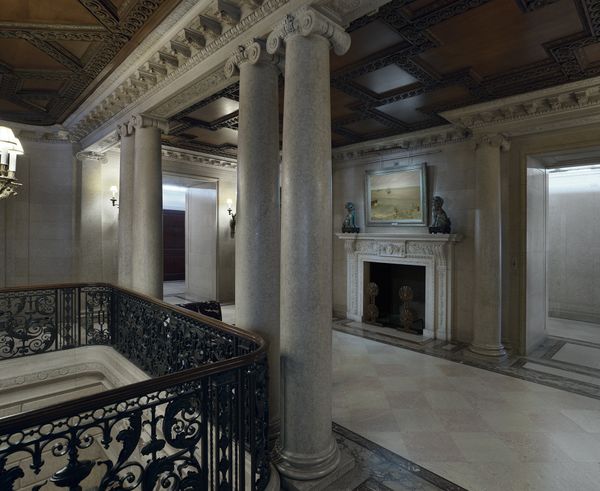 The second floor, seen here from the landing, was previously inaccessible to visitors.