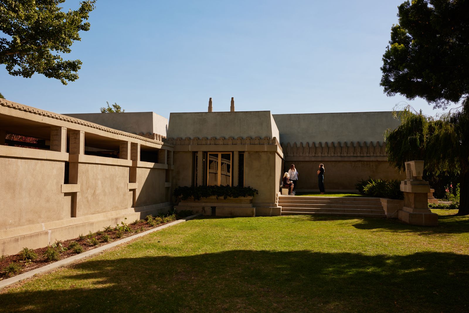 Frank Lloyd Wright’s Hollyhock House in Los Angeles may close due to city budget cuts.